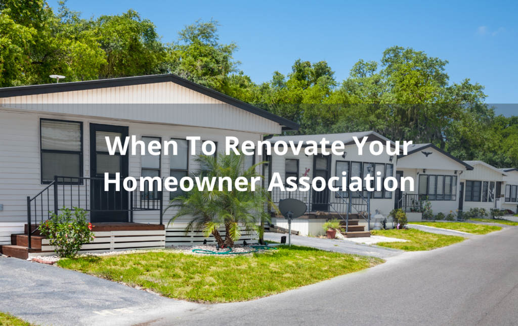 5 Signs Its Time To Renovate Your HOA